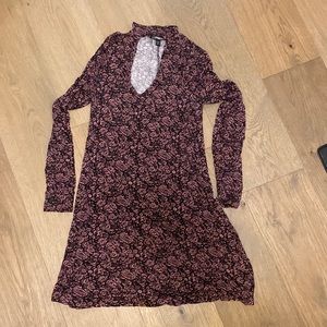 Express nick neck cut out dress